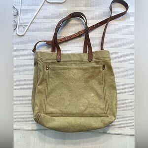 Madewell transport canvas bag